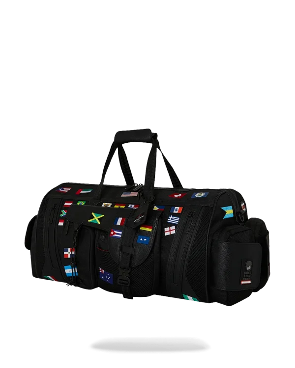 JAMES FIRST CLASS GLOBAL FLAGS SPECIAL OPS DUFFLE