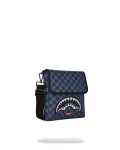 MIDNIGHT MAGIC SHARKS IN PARIS MESSENGER SLING BAG