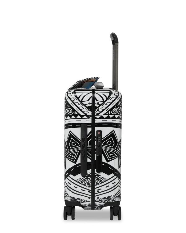 A.I. AFRICAN INTELLIGENCE THE SKYHAWK CARRY-ON LUGGAGE - SANDFLOWER COLLAB