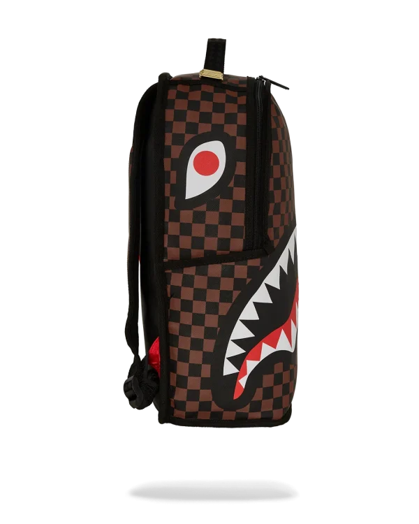 NOOO WAY!!! A REVERSIBLE BACKPACK - PURPLE VELOUR TO OG SHARKS IN PARIS BACKPACK