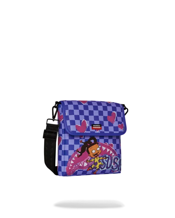 RUGRATS SUSIE CRAYON SHARK MESSENGER SLING