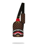 SAWTOOTH SHARKS IN PARIS ONE-STRAP SLING