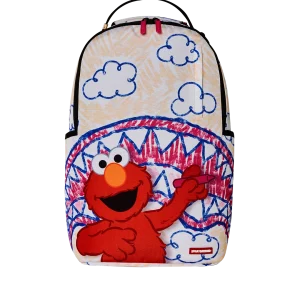 ELMO'S WORLD SHARK SKETCH BACKPACK