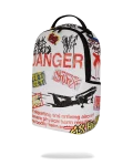 JETBLAST SIGN ON THE RUNWAY BACKPACK
