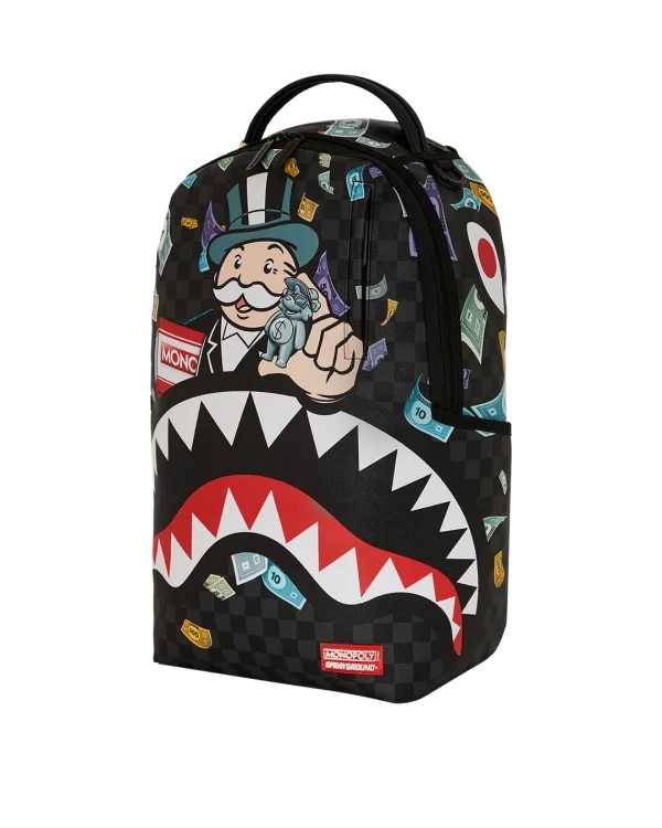 MONOPOLY SHARK RICH BACKPACK