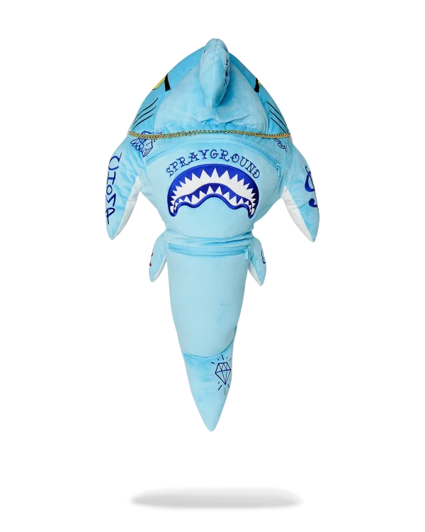 STUFFED SAVAGE HOODY BACKPACK SHARK