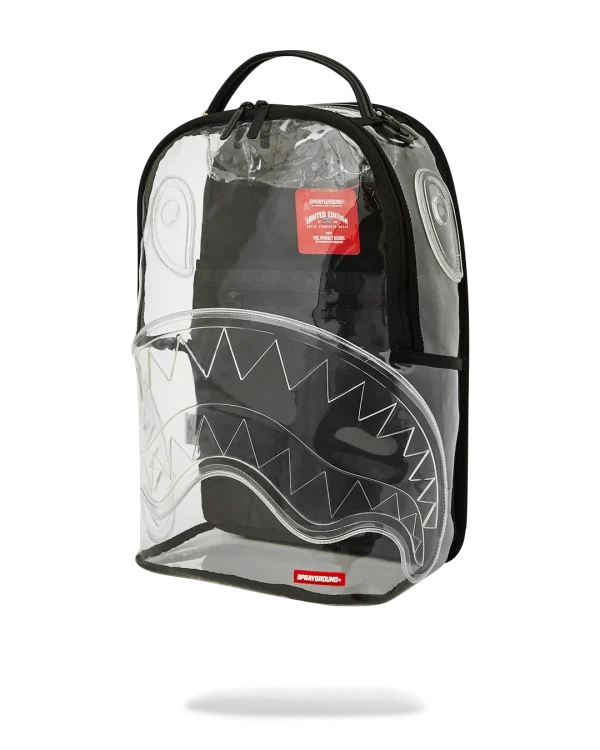 CLEAR BACKPACK - SHARKS IN PARIS BEAR