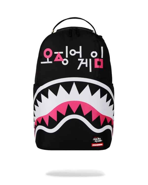 SQUID GAME COLLAB LOGO LOCKUP BACKPACK