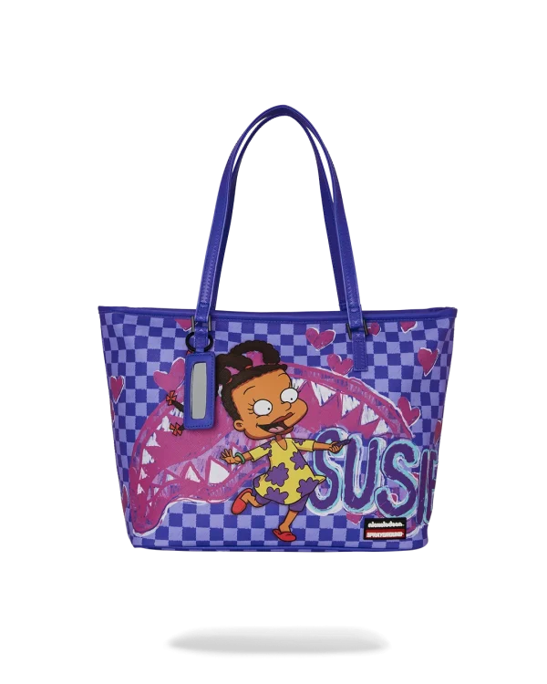 RUGRATS SUSIE CRAYON SHARK MESSENGER TOTE