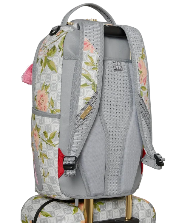 A.I. AFRICAN INTELLIGENCE ELEGANT ENERGY SHARKITECTURE CARRY-ON LUGGAGE - SANDFLOWER COLLAB