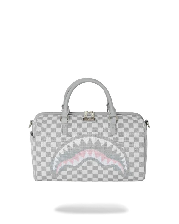 KNIT SHARKS IN PARIS IN CREAM MINI DUFFLE