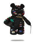 JAMES FIRST CLASS GLOBAL FLAGS MONEYBEAR BACKPACK