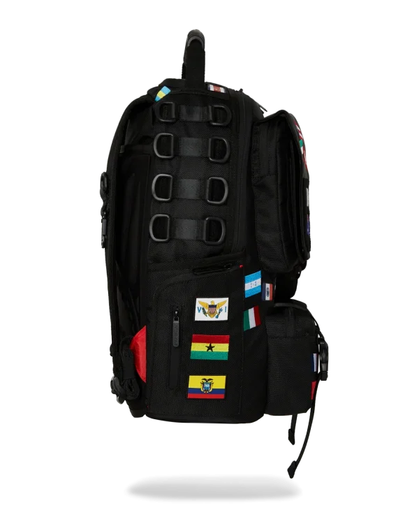 JAMES FIRST CLASS GLOBAL FLAGS SPECIAL OPS CARGO BACKPACK