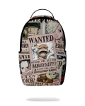 ONE PIECE WANTED SHARK POSTERS BACKPACK