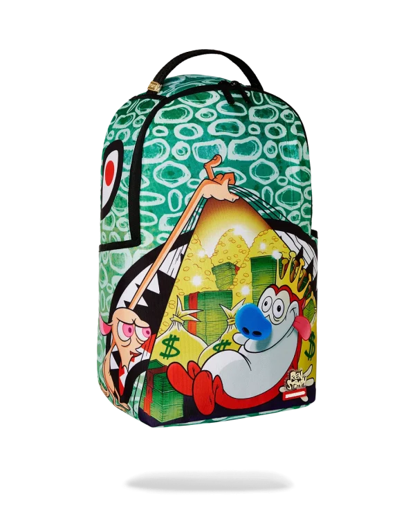 REN & STIMPY HIDDEN GOLD MINE DLXR BACKPACK