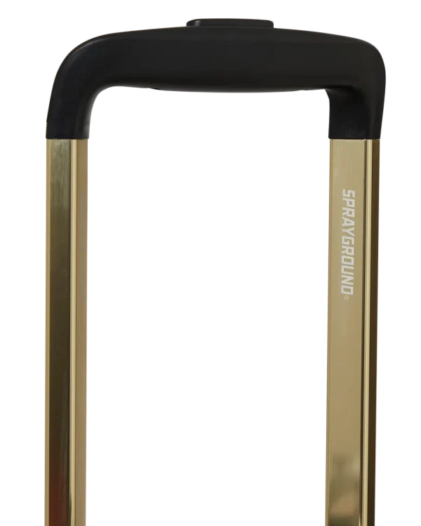 A.I. AFRICAN INTELLIGENCE ELEGANT ENERGY SHARKITECTURE CARRY-ON LUGGAGE - SANDFLOWER COLLAB