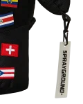 JAMES FIRST CLASS GLOBAL FLAGS MONEYBEAR BACKPACK