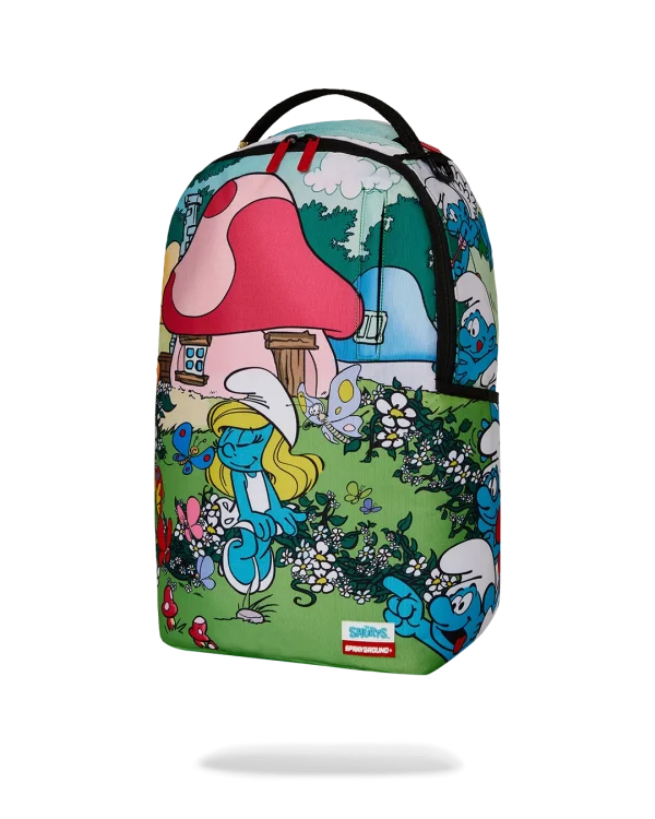 SMURFS IN THE GARDEN BACKPACK
