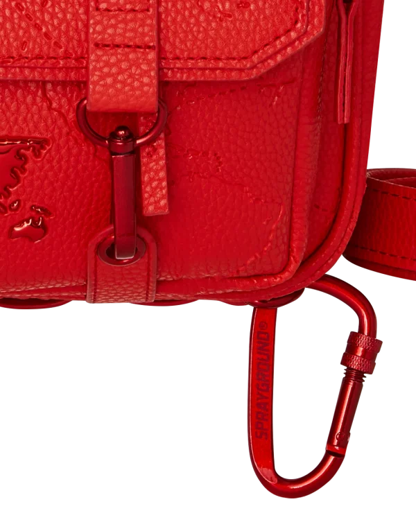 JAMES FIRST CLASS RUBY RED CROSSBODY