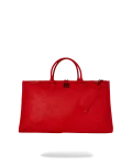 JAMES FIRST CLASS RUBY RED PYRAMID LARGE DUFFLE