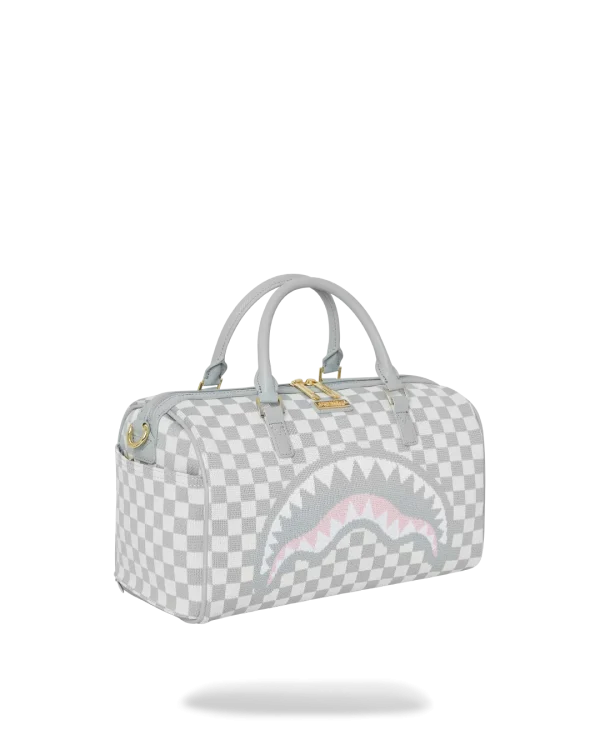 KNIT SHARKS IN PARIS IN CREAM MINI DUFFLE