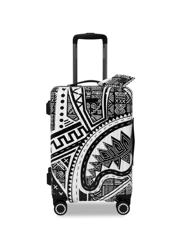 A.I. AFRICAN INTELLIGENCE THE SKYHAWK CARRY-ON LUGGAGE - SANDFLOWER COLLAB