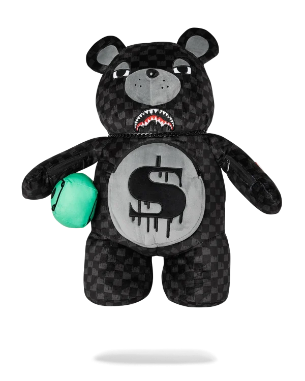 SHARKS IN PARIS THUNDERDRIP MONEYBEAR TEDDYBEAR BACKPACK
