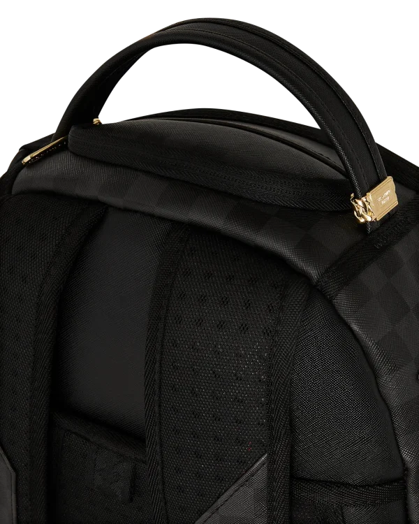 LIGHTS OUT SHARKS IN PARIS CHENILLE SHARK BACKPACK