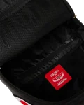 LIGHTS OUT SHARKS IN PARIS CHENILLE SHARK BACKPACK