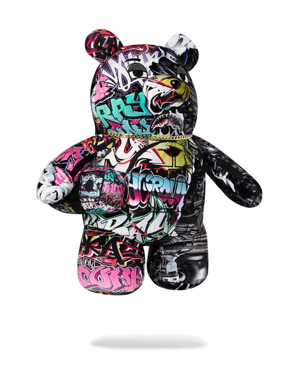 NEW CITY ANDROID MONEYBEAR TEDDYBEAR BACKPACK