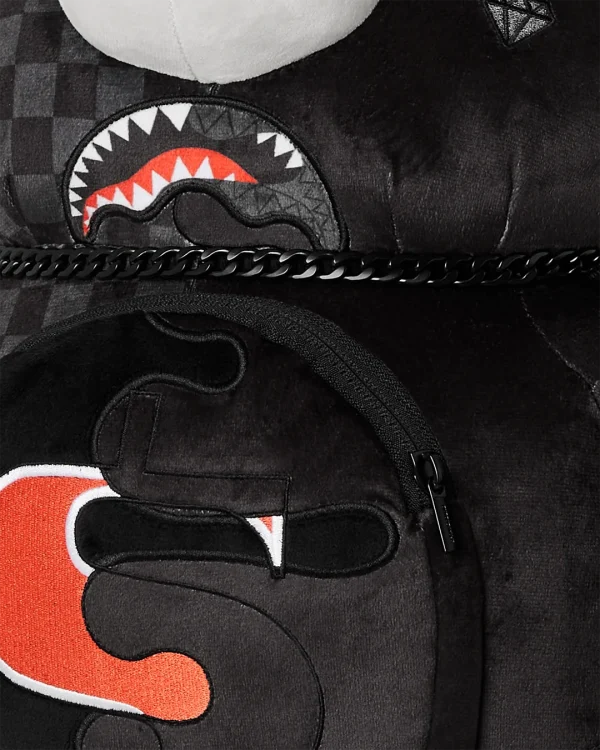 SPEED SHARK SIDE SWIPE MONEYBEAR TEDDY BEAR BACKPACK