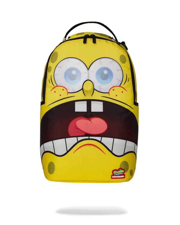 SPONGEBOB EYE POP REMOVABLE EYES BACKPACK