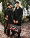 SAWTOOTH SHARKS IN PARIS ONE-STRAP SLING