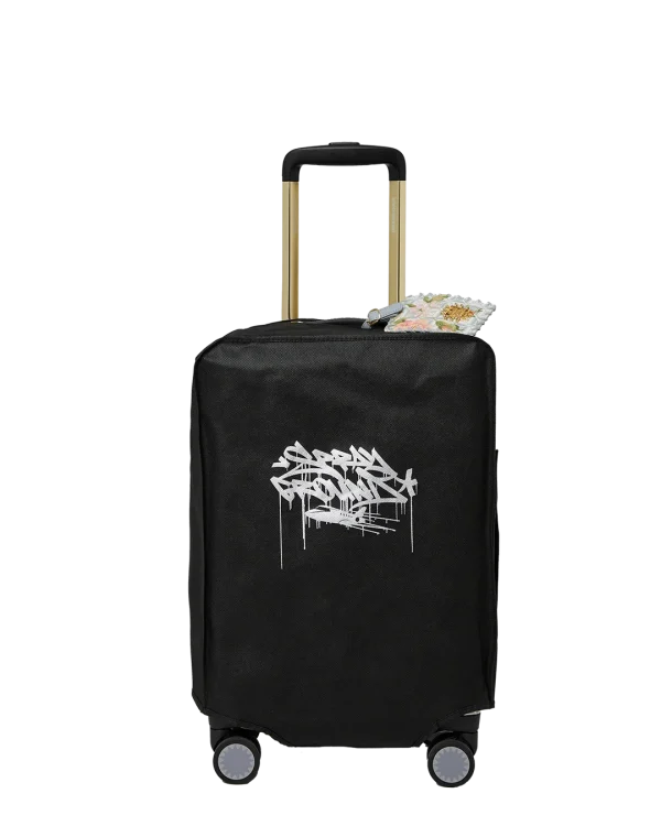 A.I. AFRICAN INTELLIGENCE ELEGANT ENERGY SHARKITECTURE CARRY-ON LUGGAGE - SANDFLOWER COLLAB