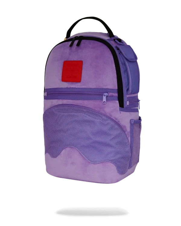 NOOO WAY!!! A REVERSIBLE BACKPACK - PURPLE VELOUR TO OG SHARKS IN PARIS BACKPACK
