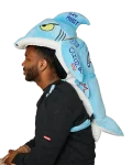 STUFFED SAVAGE HOODY BACKPACK SHARK