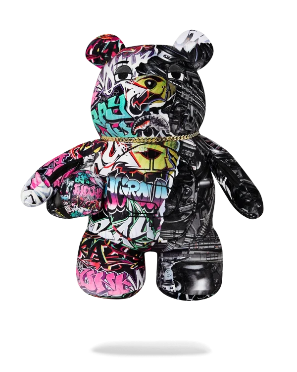 NEW CITY ANDROID MONEYBEAR TEDDYBEAR BACKPACK