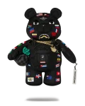 JAMES FIRST CLASS GLOBAL FLAGS MONEYBEAR BACKPACK
