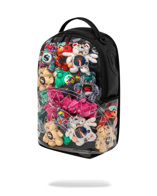 LEGIT BEARS STUFFED IN THIS BAG BACKPACK