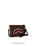 SAWTOOTH SHARKS IN PARIS CROSSOVER CLUTCH