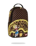 RICHIE RICH PAINT THE SHARK GOLD BACKPACK