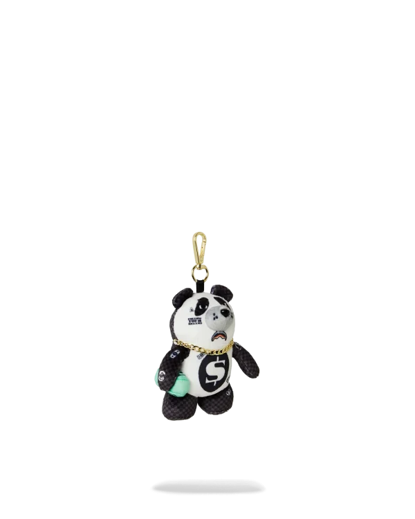 PANDA SKI MASK BEAR KEYCHAIN