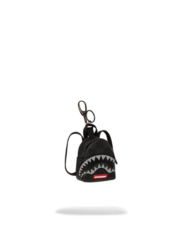 LIGHTS OUT SHARKS IN PARIS BACKPACK KEYCHAIN