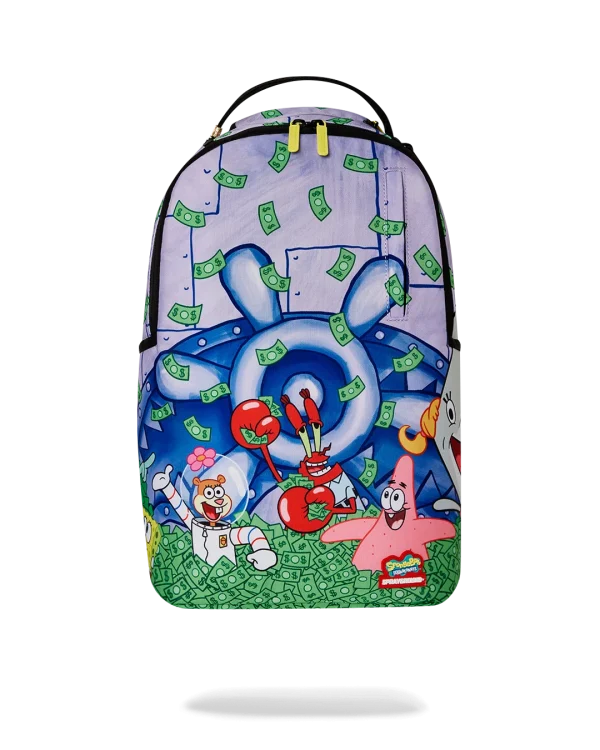 SPONGEBOB CREW MONEY BATH DLXR BACKPACK