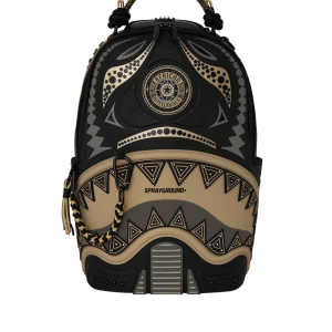A.I. AFRICAN INTELLIGENCE SHARKS OF THE GOLD OCEAN BACKPACK - SANDFLOWER COLLAB