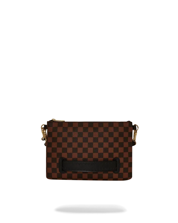 SAWTOOTH SHARKS IN PARIS CROSSOVER CLUTCH