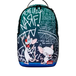 PINKY AND THE BRAIN TAKIN OVER THE WORLD DLXR BACKPACK