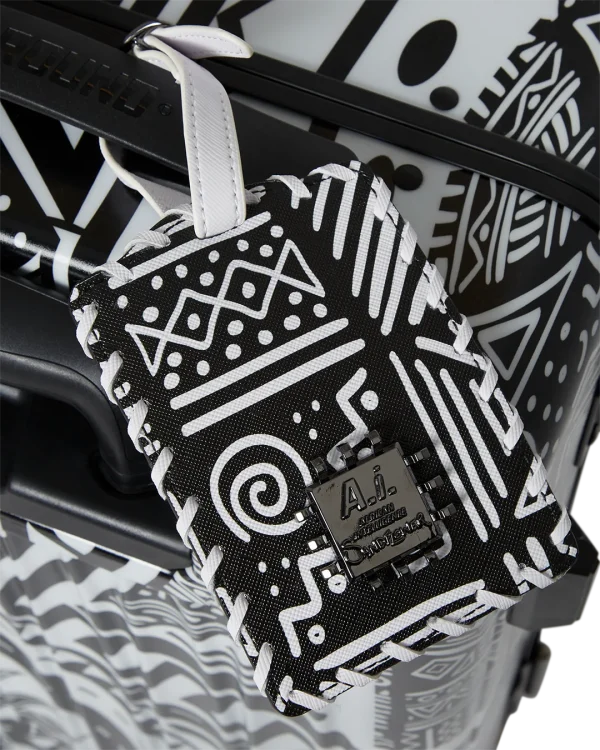 A.I. AFRICAN INTELLIGENCE THE SKYHAWK CARRY-ON LUGGAGE - SANDFLOWER COLLAB