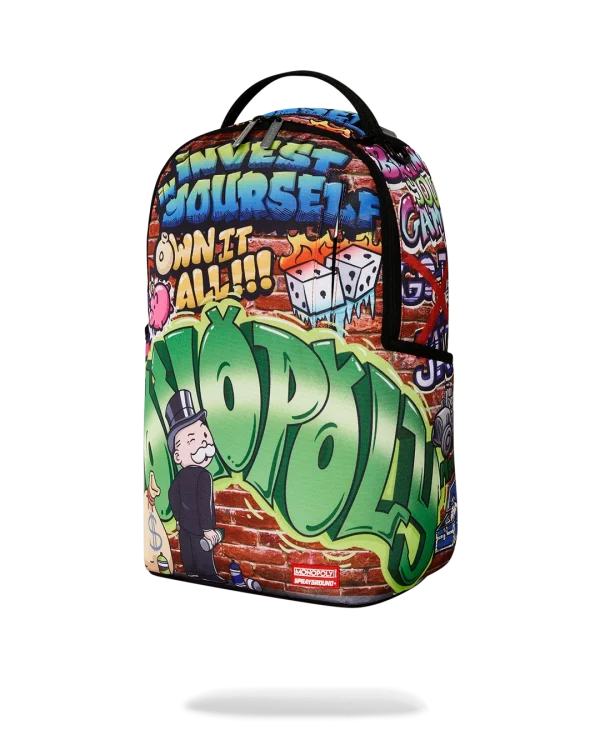 MONOPOLY GRAFFITI GOLD RUSH DLXR BACKPACK