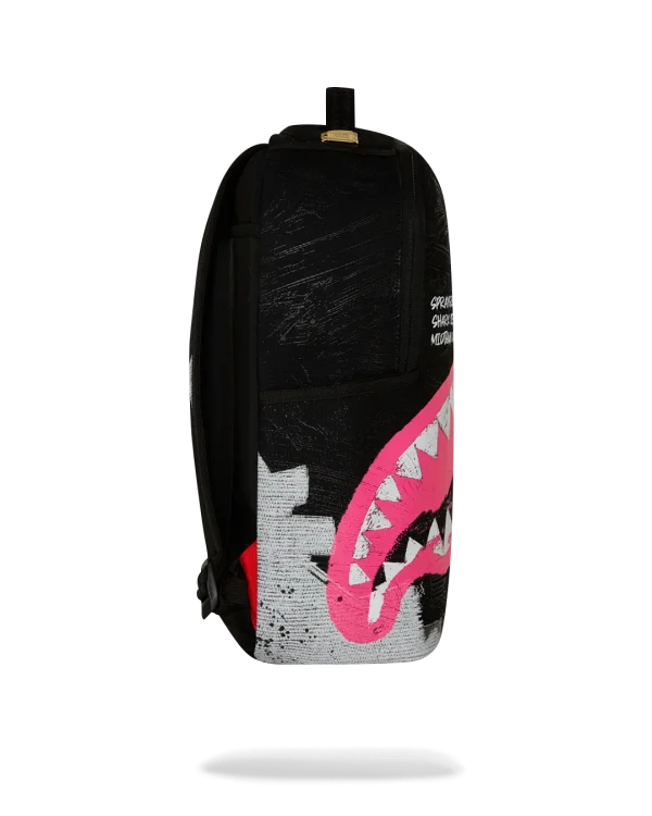 SHARK CENTRAL ACRYLIC ART DLX COTTON BACKPACK